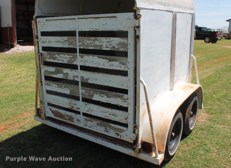 image for item DZ9895 Shop built horse trailer