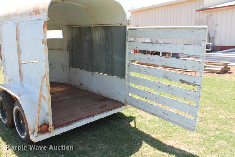 image for item DZ9895 Shop built horse trailer
