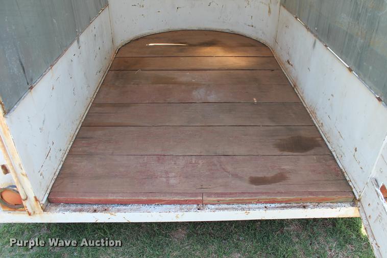 image for item DZ9895 Shop built horse trailer