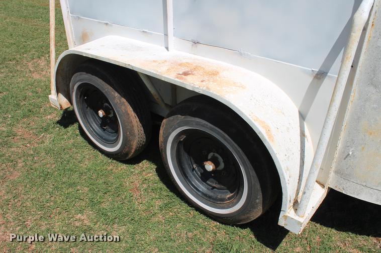 image for item DZ9895 Shop built horse trailer