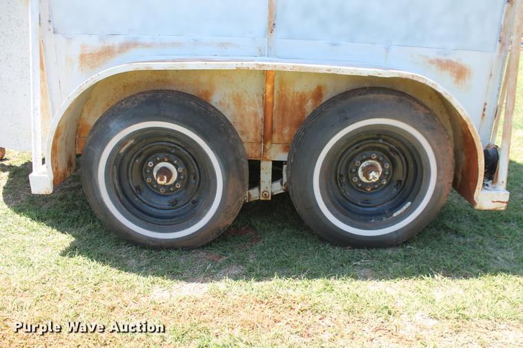 image for item DZ9895 Shop built horse trailer