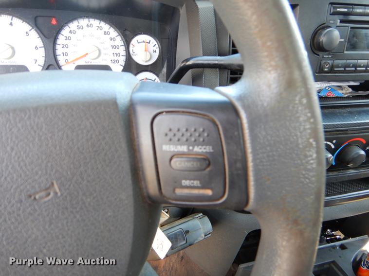 image for item EI9057 2006 Dodge Ram 2500 Quad Cab utility bed pickup truck