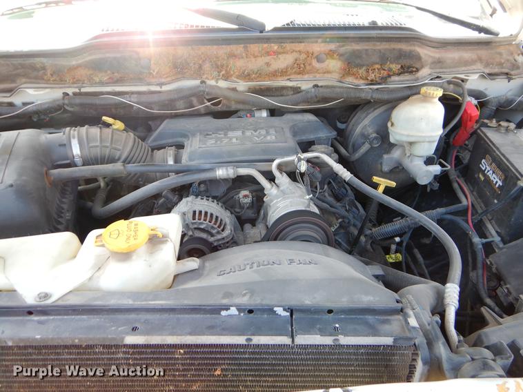 image for item EI9057 2006 Dodge Ram 2500 Quad Cab utility bed pickup truck