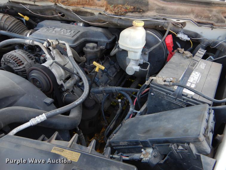 image for item EI9057 2006 Dodge Ram 2500 Quad Cab utility bed pickup truck