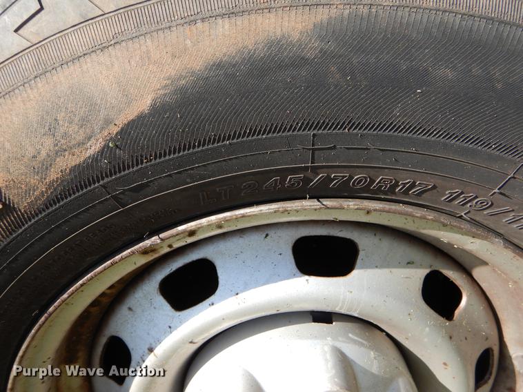 image for item EI9057 2006 Dodge Ram 2500 Quad Cab utility bed pickup truck