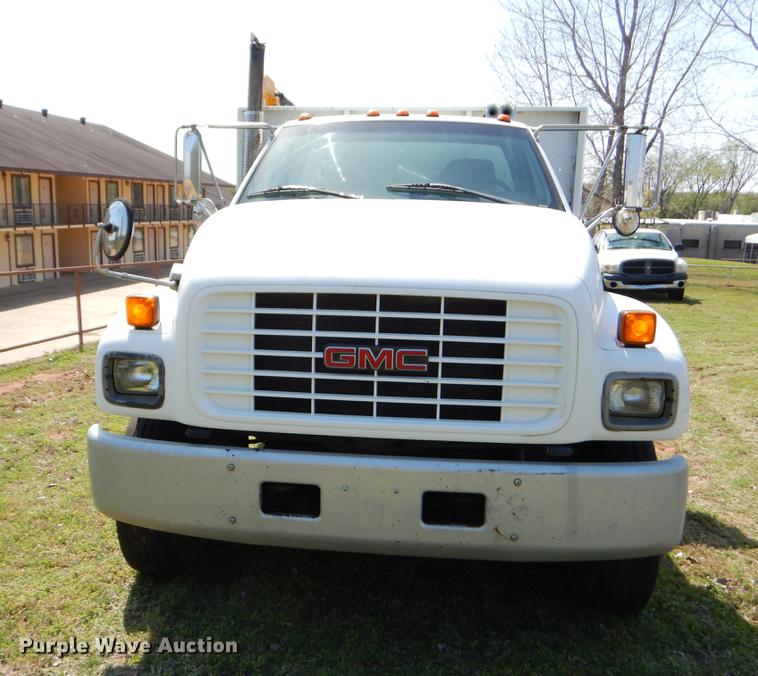 image for item EI9059 1997 GMC C6500 service truck with crane