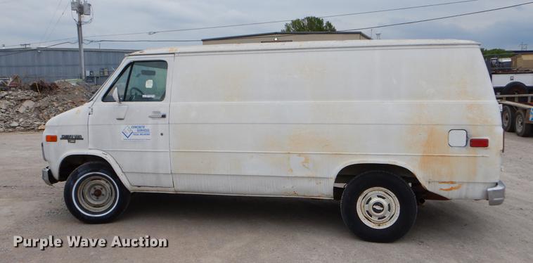 image for item EI9097 1989 Chevrolet G10 van