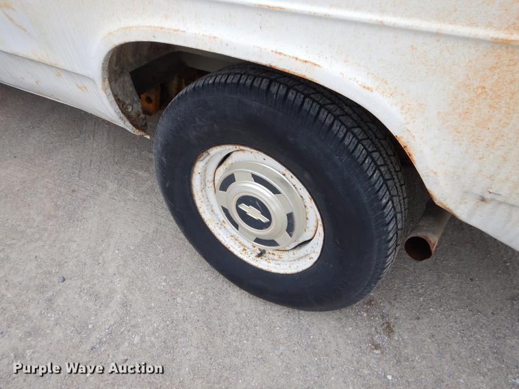image for item EI9097 1989 Chevrolet G10 van