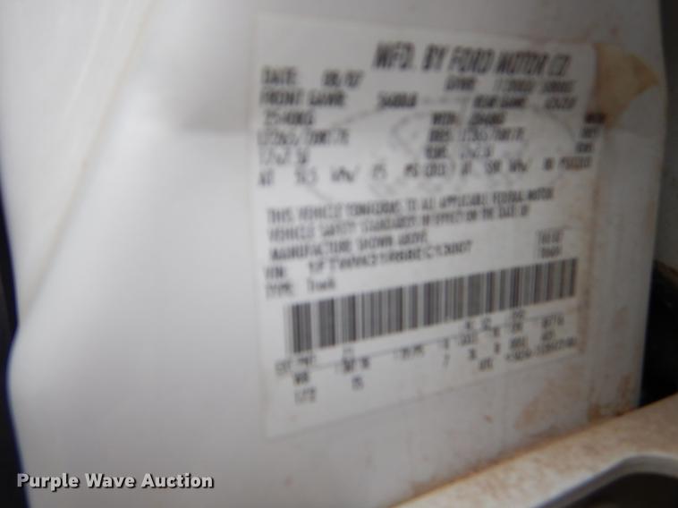 image for item EI9104 2008 Ford F350 Super Duty XL Crew Cab pickup truck