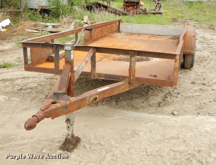 image for item EI9111 1993 Shop built equipment trailer