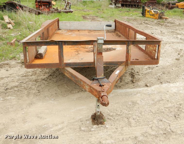 image for item EI9111 1993 Shop built equipment trailer