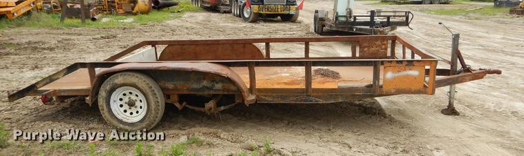 image for item EI9111 1993 Shop built equipment trailer