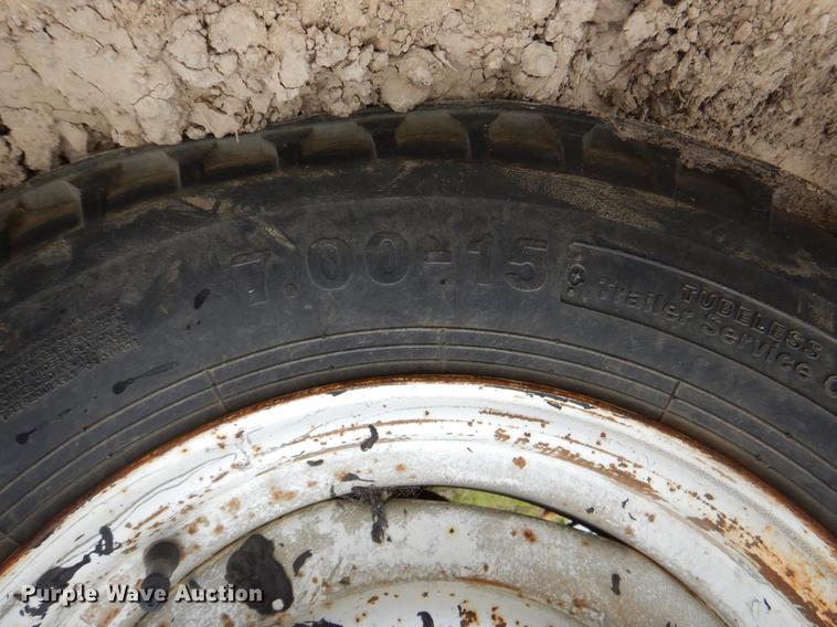 image for item EI9111 1993 Shop built equipment trailer