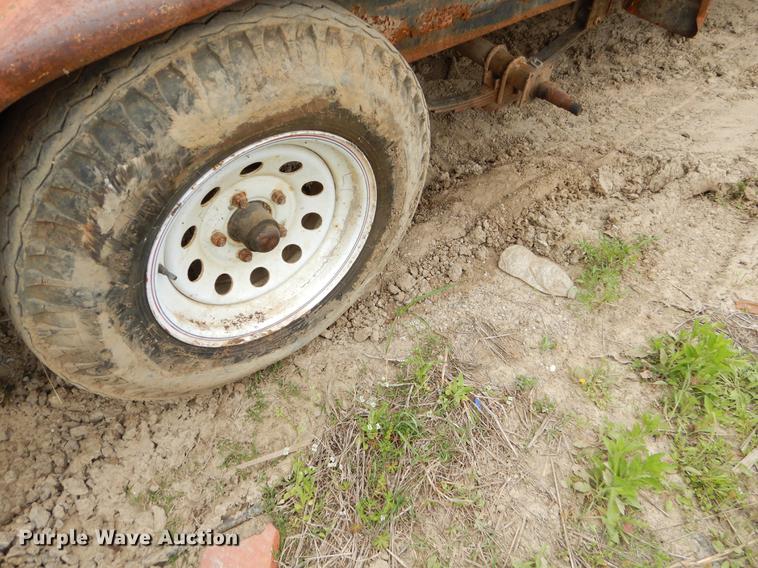 image for item EI9111 1993 Shop built equipment trailer