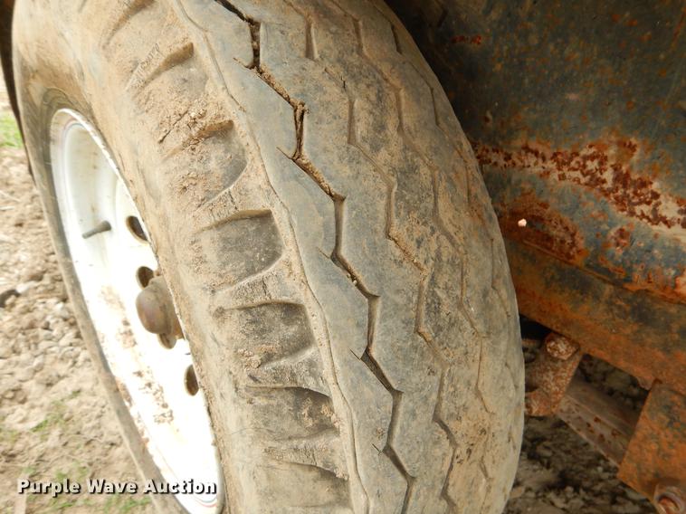 image for item EI9111 1993 Shop built equipment trailer