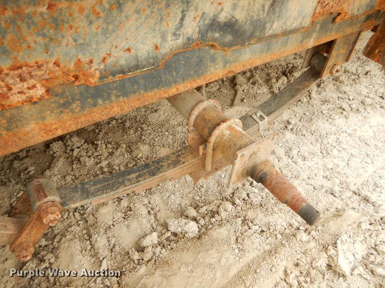 image for item EI9111 1993 Shop built equipment trailer