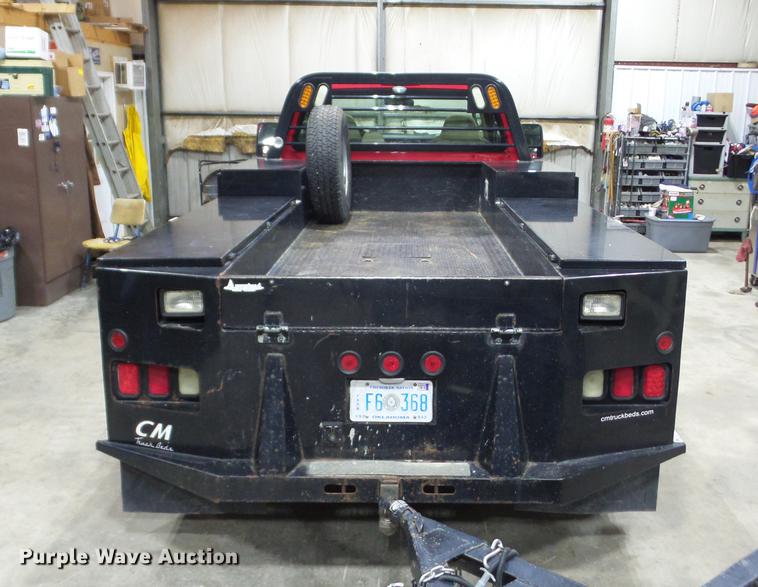 image for item EI9798 2008 Ford F350 Super Duty flatbed pickup truck