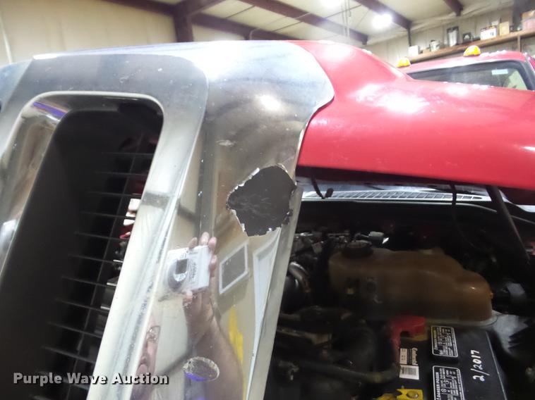 image for item EI9798 2008 Ford F350 Super Duty flatbed pickup truck