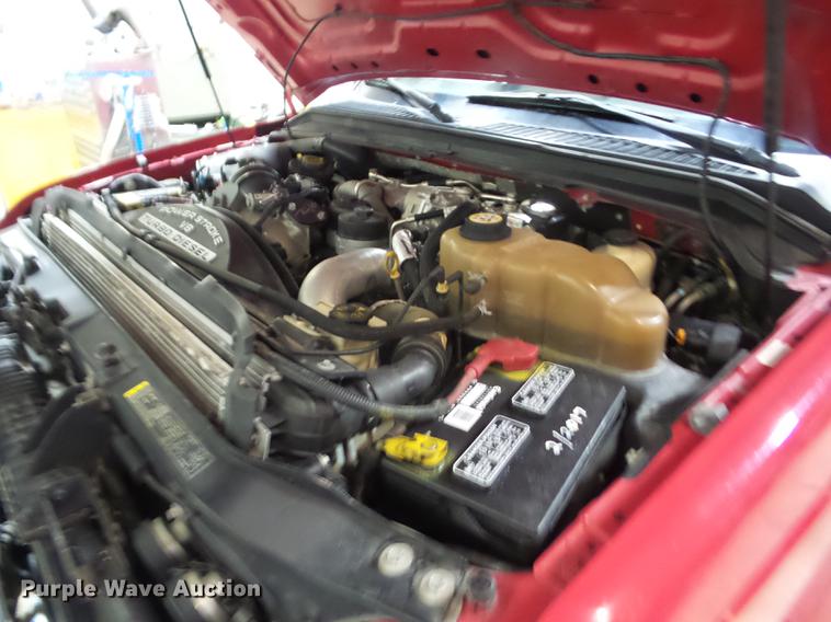 image for item EI9798 2008 Ford F350 Super Duty flatbed pickup truck