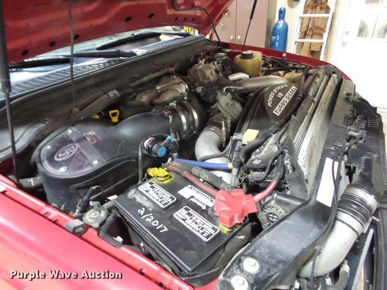 image for item EI9798 2008 Ford F350 Super Duty flatbed pickup truck