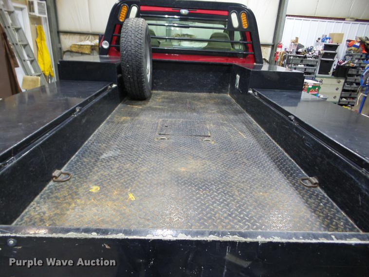 image for item EI9798 2008 Ford F350 Super Duty flatbed pickup truck