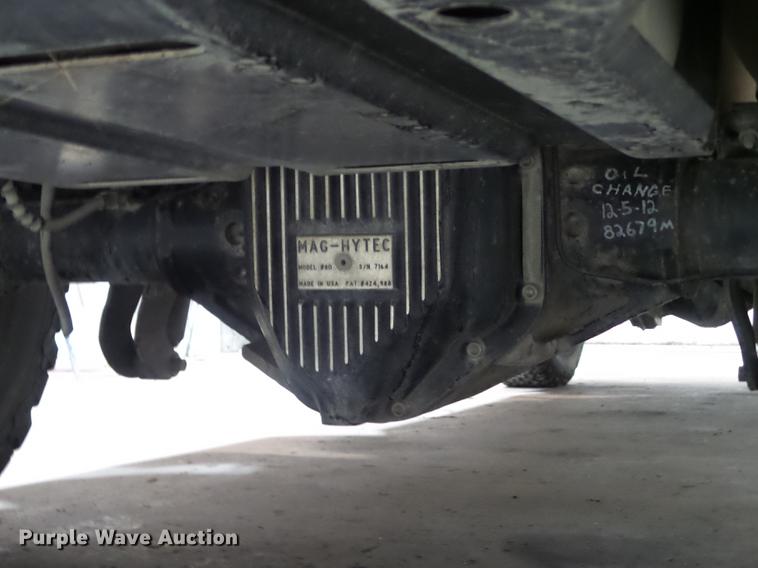 image for item EI9798 2008 Ford F350 Super Duty flatbed pickup truck