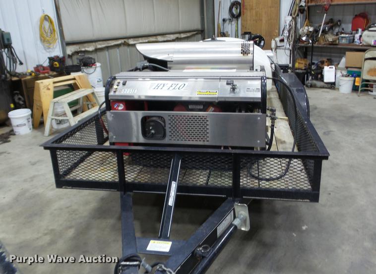 image for item EI9799 2008 Kodiak utility trailer with pressure washer