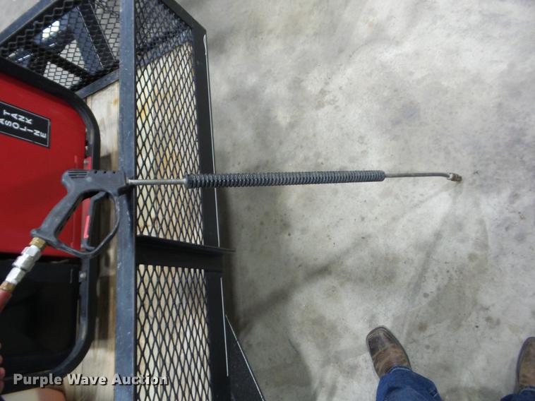 image for item EI9799 2008 Kodiak utility trailer with pressure washer
