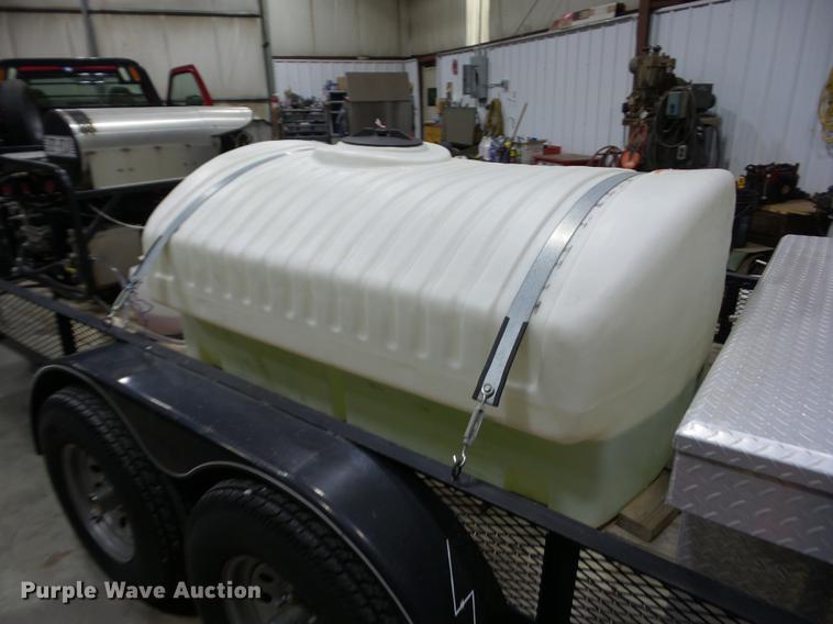 image for item EI9799 2008 Kodiak utility trailer with pressure washer