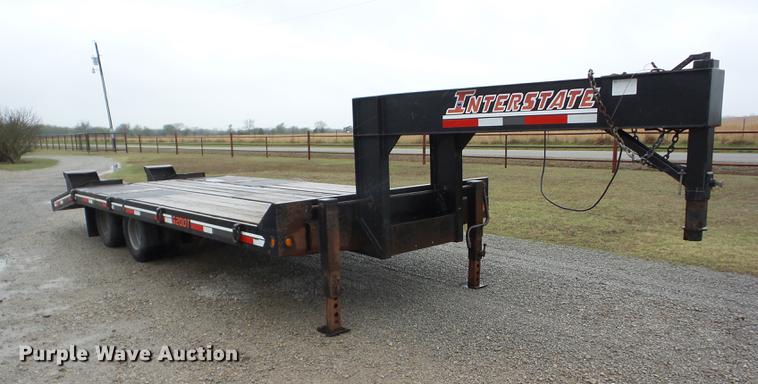 image for item EI9800 2008 Interstate G20DT equipment trailer