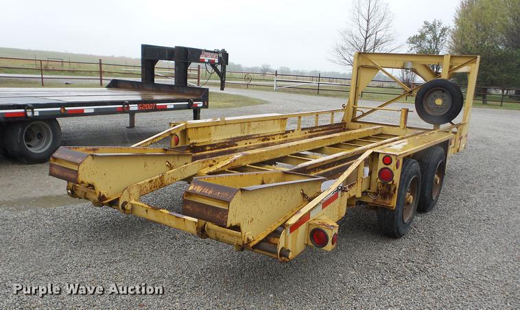 image for item EI9801 2002 Belshe T-18 equipment trailer