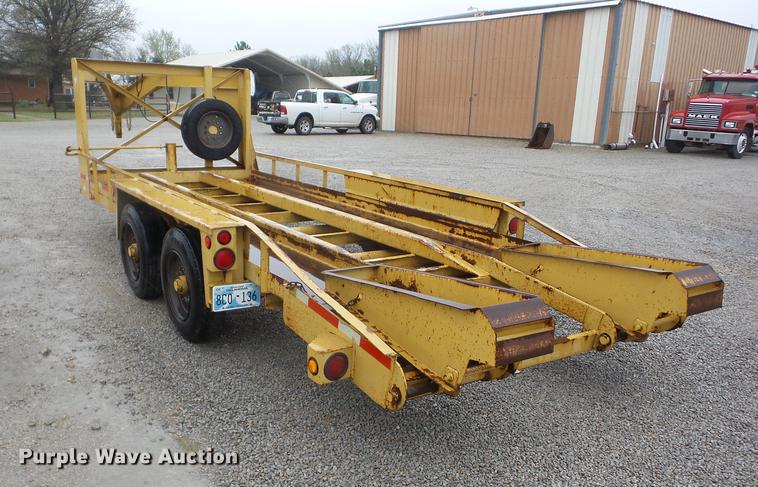 image for item EI9801 2002 Belshe T-18 equipment trailer