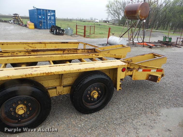 image for item EI9801 2002 Belshe T-18 equipment trailer