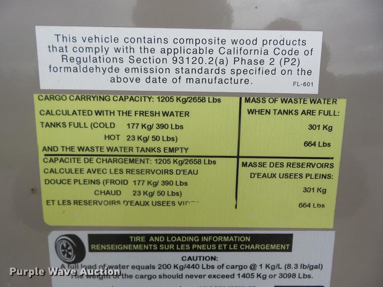 image for item EI9805 2016 Heartland North Peak 26RL camper