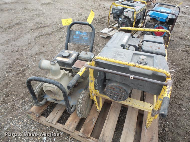 image for item EJ9387 Generator and trash pump