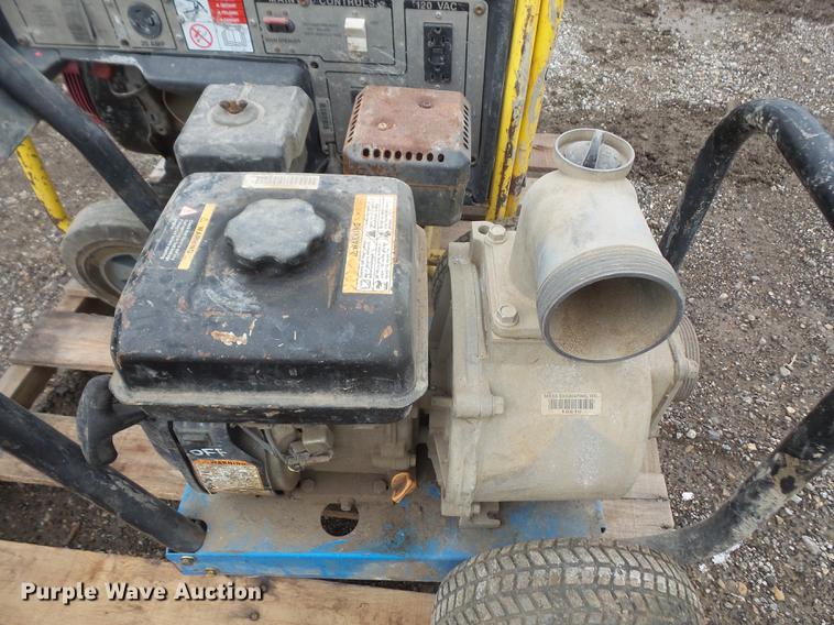 image for item EJ9387 Generator and trash pump