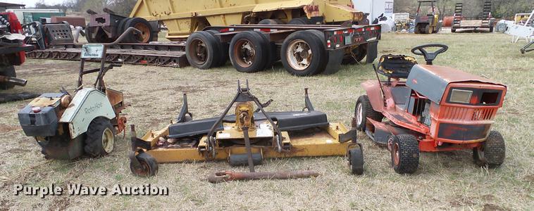 image for item EO9779 Lawn mowers and tiller