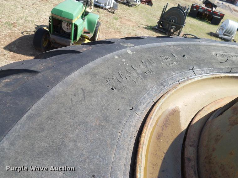 image for item EO9788 Truck axles, fifth wheel plates, tires, and wheels