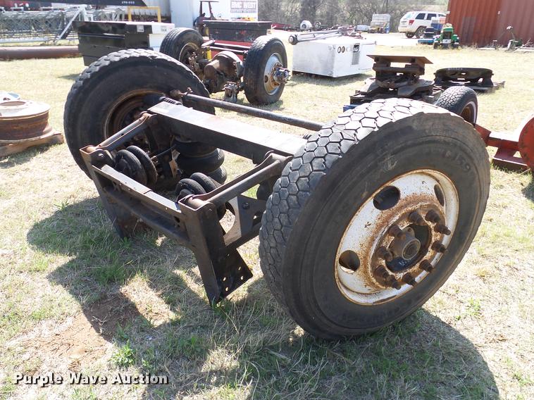 image for item EO9788 Truck axles, fifth wheel plates, tires, and wheels