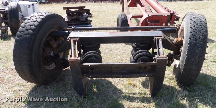 image for item EO9788 Truck axles, fifth wheel plates, tires, and wheels