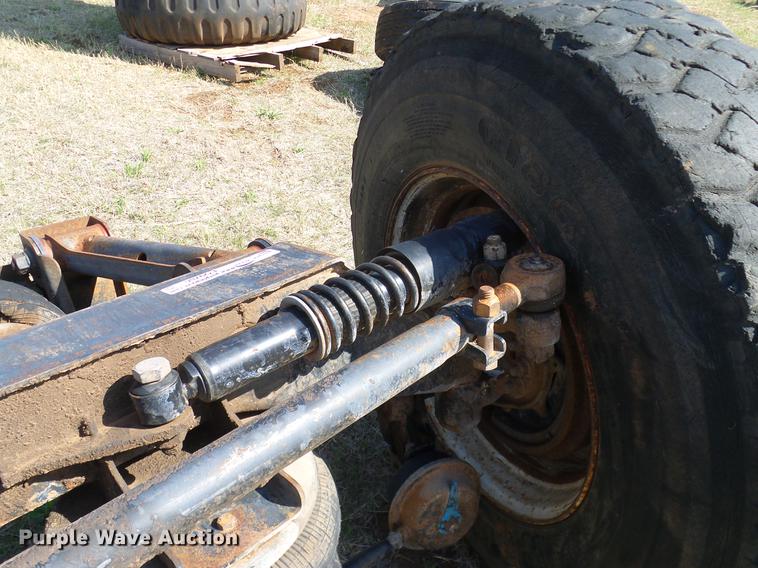 image for item EO9788 Truck axles, fifth wheel plates, tires, and wheels