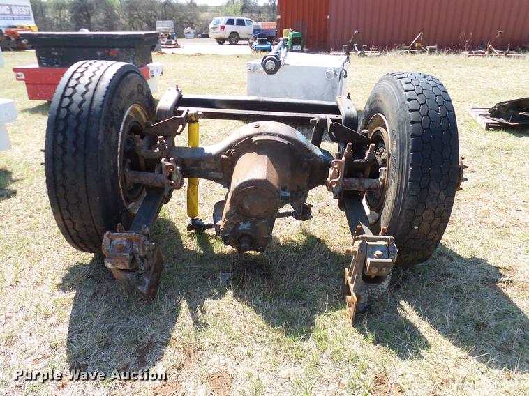 image for item EO9788 Truck axles, fifth wheel plates, tires, and wheels