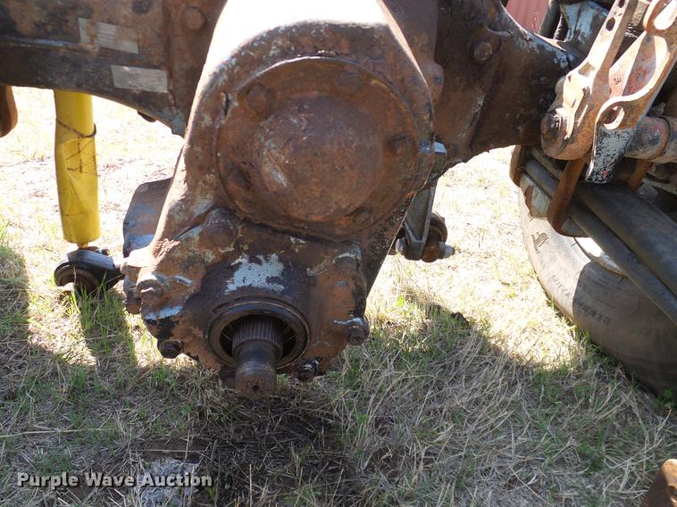 image for item EO9788 Truck axles, fifth wheel plates, tires, and wheels