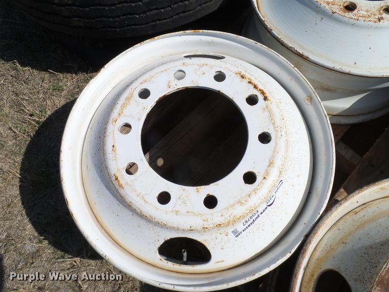 image for item EO9788 Truck axles, fifth wheel plates, tires, and wheels