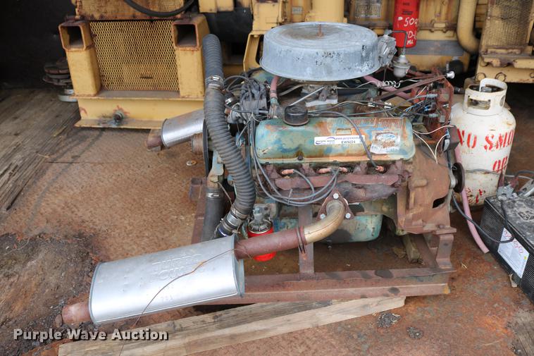 Ford 428 C.I.D. eight cylinder propane irrigation engine in Concordia, KS Item EW9224 sold