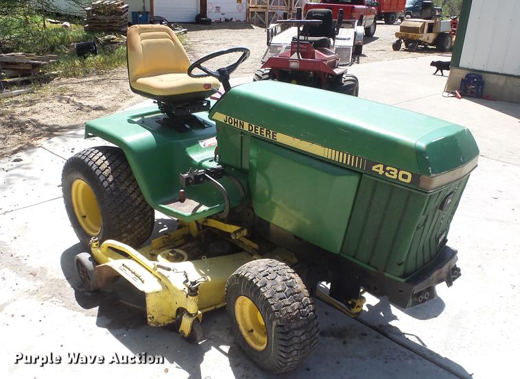 image for item EX9157 John Deere 430 lawn mower