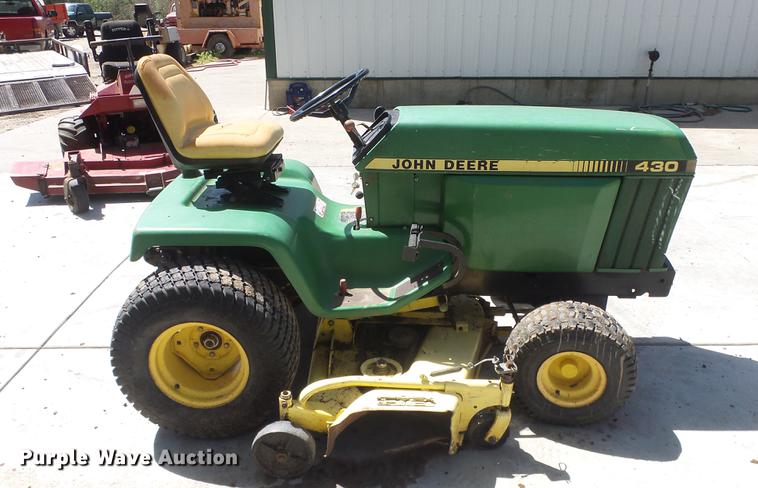 image for item EX9157 John Deere 430 lawn mower