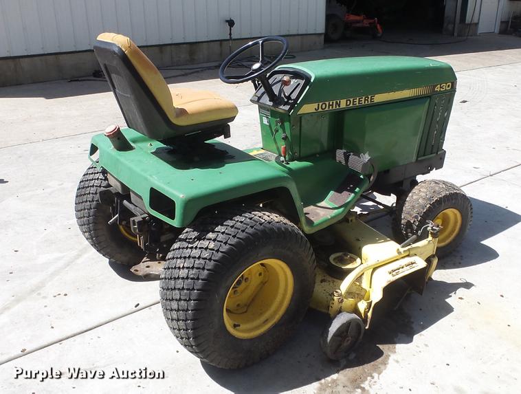 image for item EX9157 John Deere 430 lawn mower