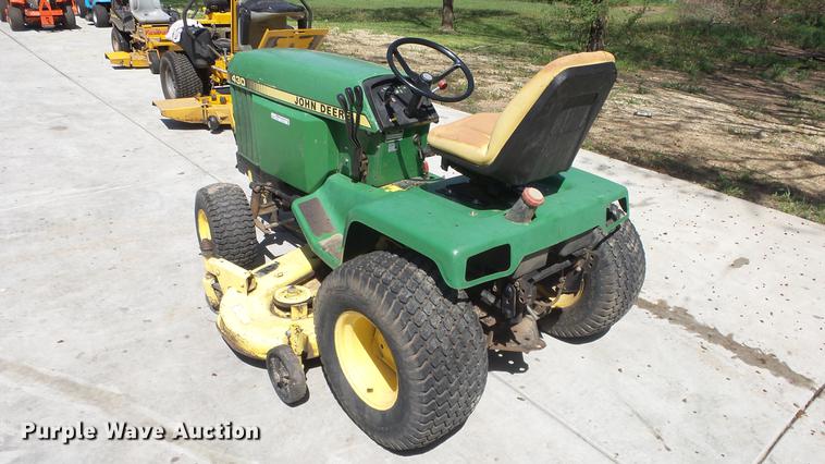image for item EX9157 John Deere 430 lawn mower