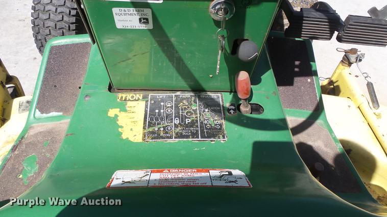 image for item EX9157 John Deere 430 lawn mower